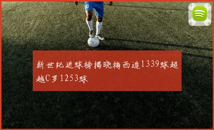 新世纪进球榜揭晓梅西造1339球超越C罗1253球